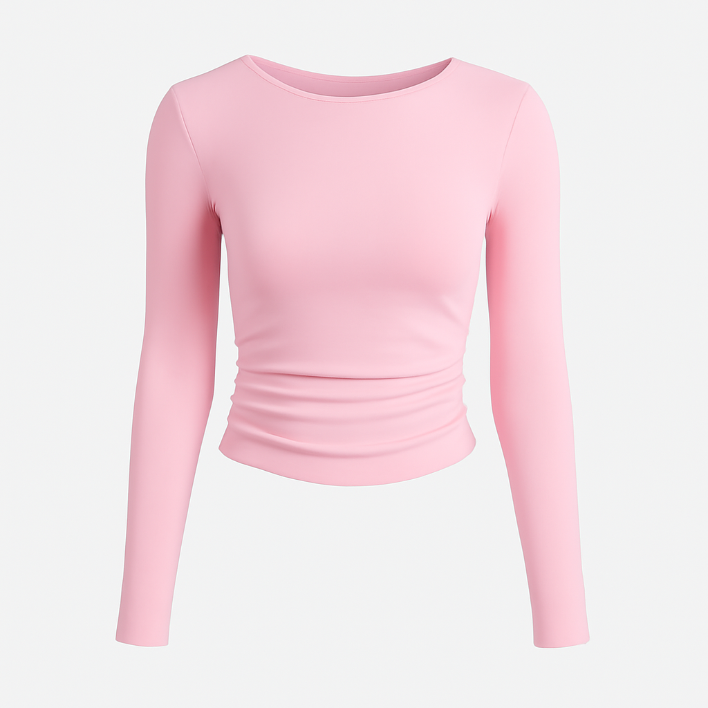 ELVA | Long Sleeve – Damen Langarmshirt mit Rundhalsausschnitt