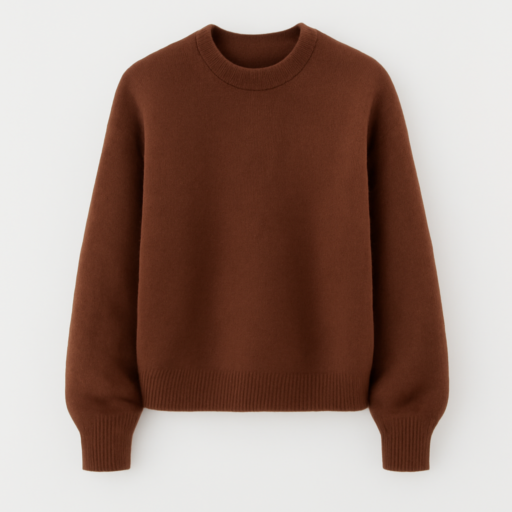ELVA | Strickpullover Frauen – Damen Strickpullover mit langen Ärmeln