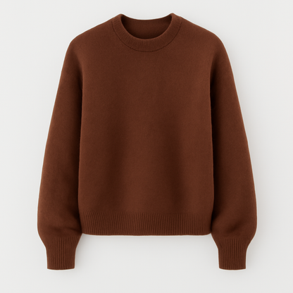 ELVA | Strickpullover Frauen – Damen Strickpullover mit langen Ärmeln