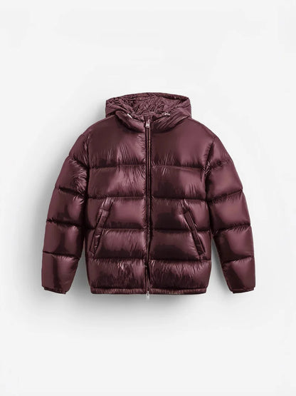 ELVA | Puffer Jacket Unisex – Steppjacke mit Kapuze